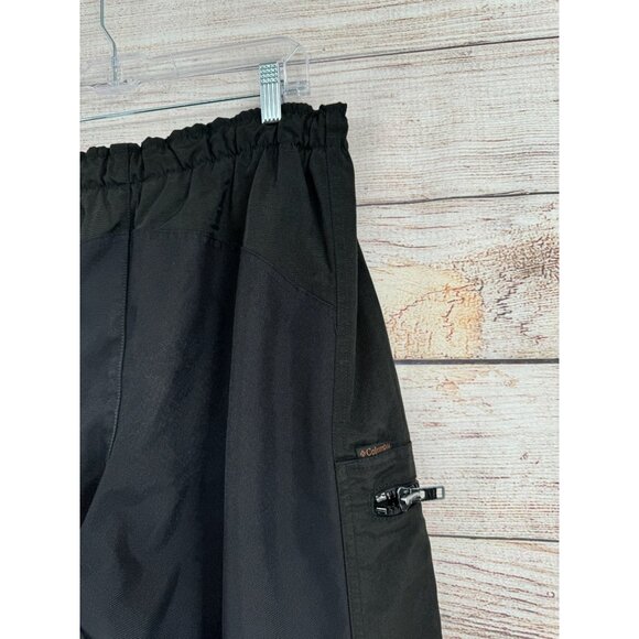 Vintage Columbia Convert Elastic Waist Ski Snowboard Over Pants Men's XS Black - Picture 5 of 15
